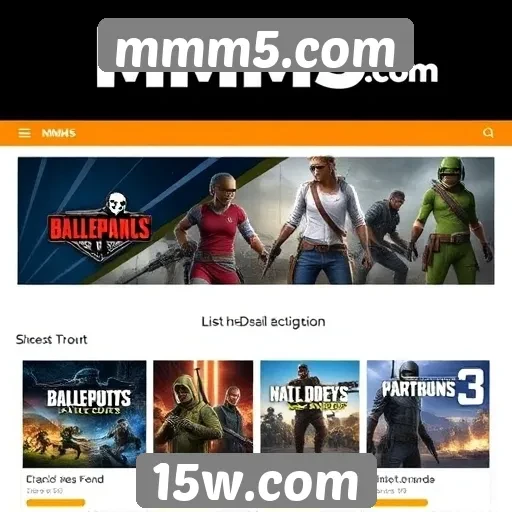 Comparação de mmm5.com com outros sites de jogos populares